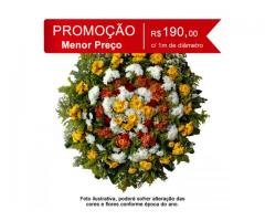 R$ 190,00 Coroa de flores Contagem velório Riacho Contagem  Tel 3281-1113  whatsapp 98888-1113