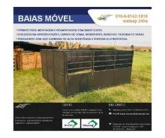 baias e bretes de aço