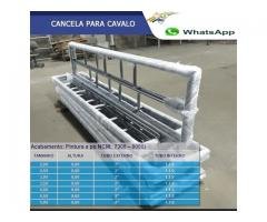 baias e bretes de aço