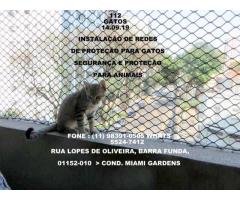 Redes de Proteção na Rua Januario Zingaro, Campo Limpo, (11)  98391-0505 whats