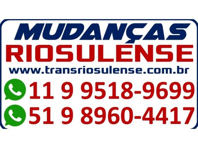 FRETES E MUDANÇAS NA ROTA RS SC PR SP