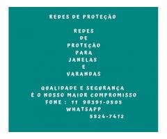 Redes de Proteção na Rua Pedrina Maria da Silva Valente,  Campo Limpo, (11)   98391-0505 whats
