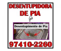 Desentupidora de Pia 97410-2260 no Bonfim em Campinas