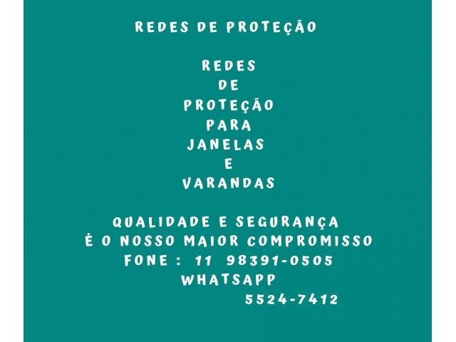 Telas de Poteção no Condominio Edificio Vicentori Condominium, (11)  5524-7412