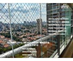 Telas de Poteção no Condominio Edificio Vicentori Condominium, (11)  5524-7412
