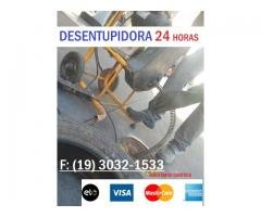 19 98229-6909 Desentupidora no Jardim São Domingos em Monte Mor, 24 horas