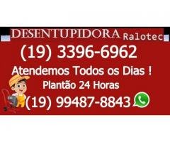Desentupidora Ralotec em Campinas (19) 3396-6962 Visita Grátis