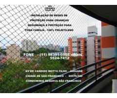 Telas de Proteção no Condominio Reserva São Francisco,  Jaguaré , 11 98391-0505