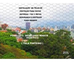 Telas de Proteção no Condominio Reserva São Francisco,  Jaguaré , 11 98391-0505