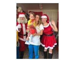 papai Noel para festas de encerramento em escola, empresas