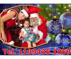 papai Noel para festas de encerramento em escola, empresas