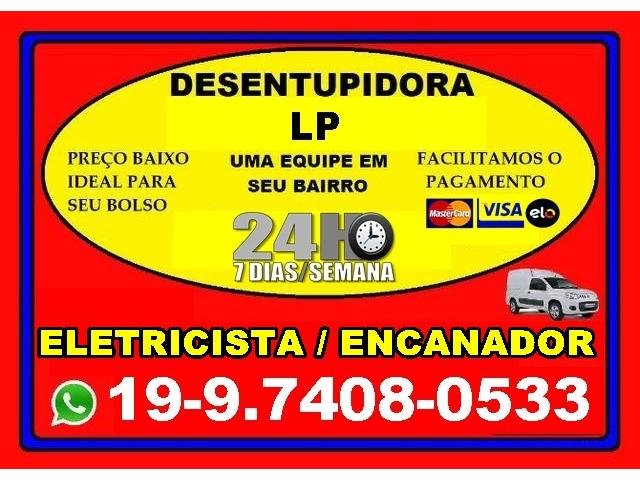 97408-0533 Desentupidora no Chácara Primavera em Campinas