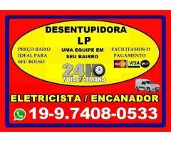 97408-0533 Desentupidora no Cidade Jardim em Campinas