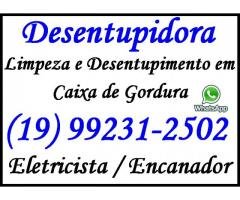 Limpeza em caixa de gordura 99231-2502 no Jardim Londres em Campinas - Desentupidora