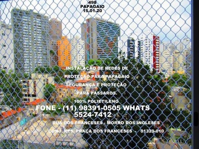 Redes de Proteção no Morro  dos Ingleses, Rua Dos Franceses, (11) 98391-0505 whats