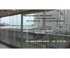 Redes de Proteção no Morro  dos Ingleses, Rua Dos Franceses, (11) 98391-0505 whats