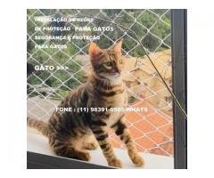 Redes de Proteção no Morro  dos Ingleses, Rua Dos Franceses, (11) 98391-0505 whats