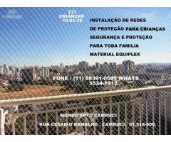 Redes de Proteção no Cambuci, Av. lacerda Franco, (11) 98391-0505 whats