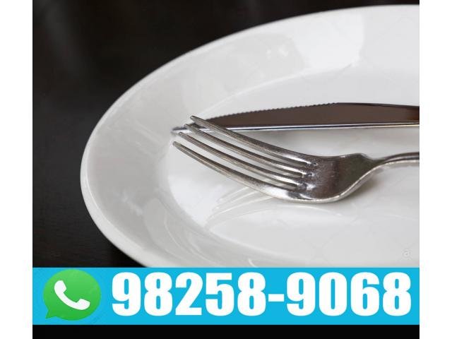 Aluguel de pratos e talheres