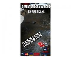 Desentupidora no Jardim Alvorada em Americana Ligue 3031533 desentupidor esgoto