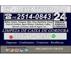 Desentupidora de Águas Pluviais em Campinas (19) 98611-1250 Visita e Orçamento Grátis
