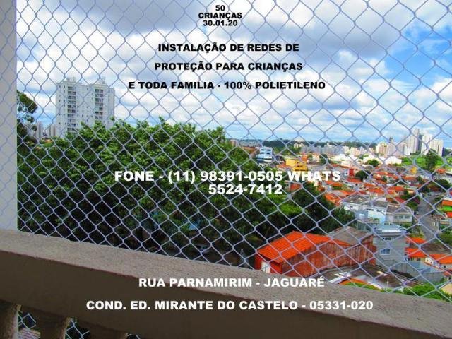 Redes de Proteção no Jaguaré, Rua Parnamirim 50,.