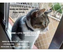 Instalação de Redes de Proteção na Vila Andrade, Rua Nelson Gama de Oliveira, (11) 98391-0505