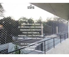 Instalação de Redes de Proteção na Vila Andrade, Rua Nelson Gama de Oliveira, (11) 98391-0505