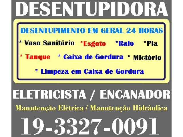 Desentupidora Jardim Garcia Campinas 33270091