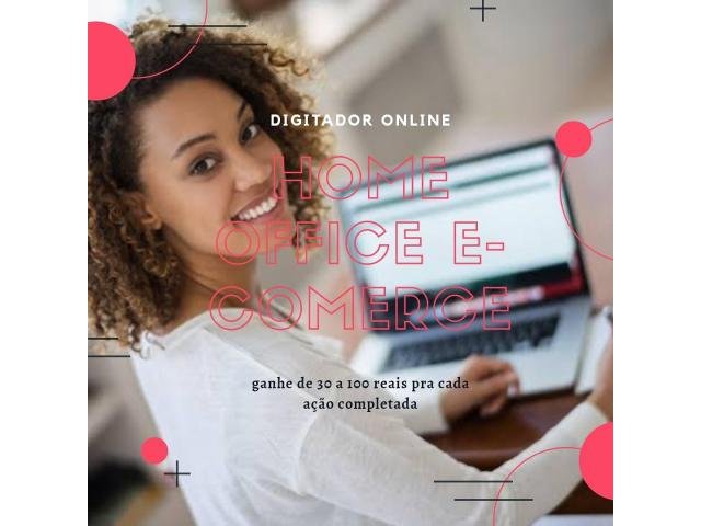 Trabalhe em casa como Digitador, Ganhe de R$ 40,00 á R$ 60,00 por DIA, SAIBA MAIS!!!
