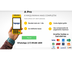 Máquina de cartão TaPaga !