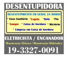 Desentupidora 33270091 Vila Itapura em Campinas