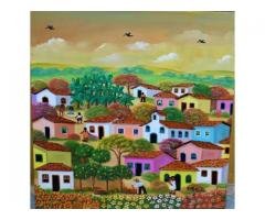 BELAS TELAS DE ANA PINHO ARTISTA NAIF