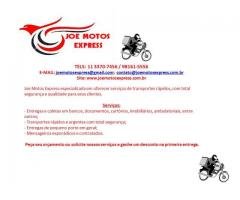 Entregas Rápidas - Motoboy - Joe Motos Express