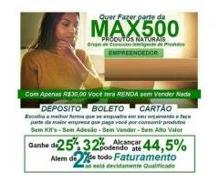 Franquia de Produtos Naturais Max 500 Promove o Empreendedorismo