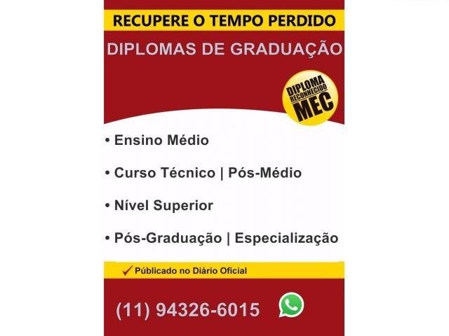 DIPLOMA UNIVERSITÁRIO 100% GARANTIDO - PAGUE APÓS CONFIRMAR