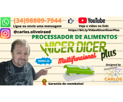 Processador de Alimentos Multifuncional Nicer Dicer Plus