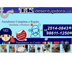 Desentupidora de Caixa de Gordura em Campinas (19) 2514-0843