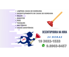 Desentupidora 3032-1533 no Parque Residencial Indaiá em Indaiatuba