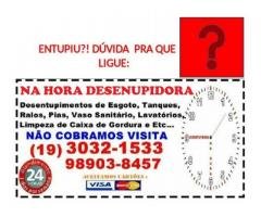 3032-1533 Desentupidora Indaiatuba no Jardim Morada do Sol - Vila Pires da Cunha