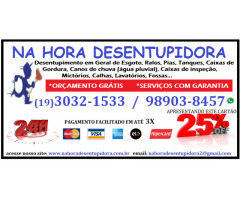desentupidora 19 98903-8457 no Vila Camatari em ELIAS FAUSTO