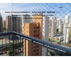 Redes de Proteção na Vila Mascote,  Rua Palestina, (11)  5524-7412 ,.