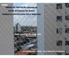 Redes de Proteção na Vila Mascote,  Rua Palestina, (11)  5524-7412 ,.