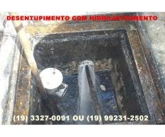 Desentupidora de Esgoto 992312502 Jardim Proença em Campinas