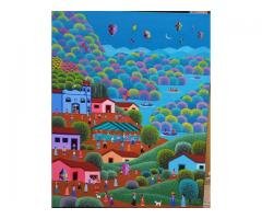 BELAS TELAS DE ROBSON BARROS ARTISTA NAIF