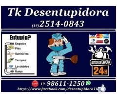 Desentupidora no Gramado em Campinas (19) 2514-0843 Visita Grátis