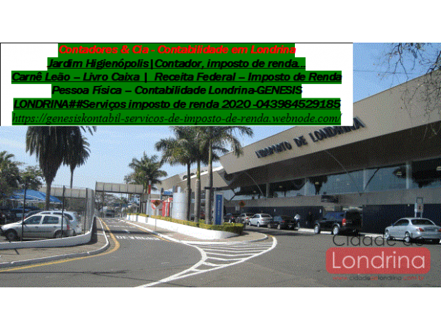 Jardim California |Contador, imposto de renda... Carnê Leão