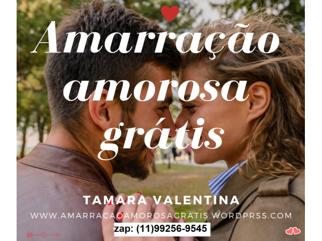 Amarração amorosa definitiva grátis - Mãe de santo gratuita - trabalho amoroso