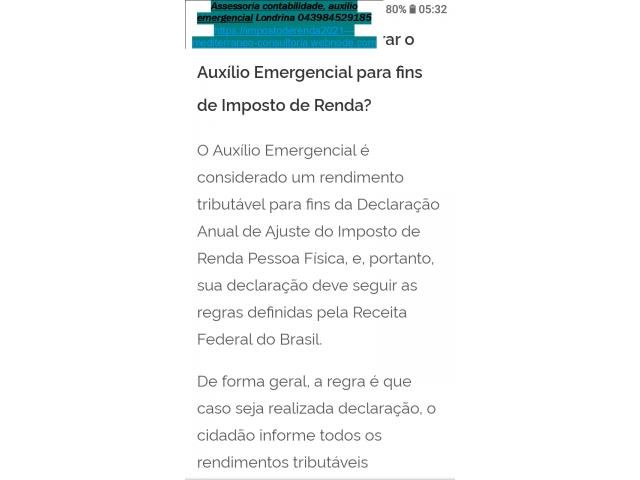 Avenida Robert Koch Dumont contabilidade |Comprovante de Renda – Londrina Pr