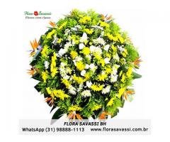 Conselheiro Lafaiete, Brumadinho, Itaúna, Vespasiano MG, floricultura entrega coroa de flores FLORA